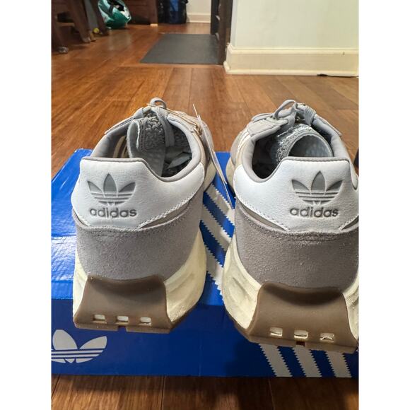 Adidas Retropy E5 Gray/White Men’s Size 8 New w/ Box (Damaged Box) main image 4